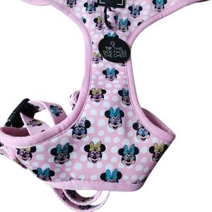 Sassy Woof Minnie Mouse Dog Harness Nwt